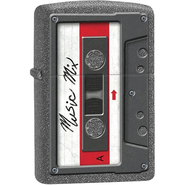 Amazon.com: Zippo Lighter: Cassette Tape - Street Chrome